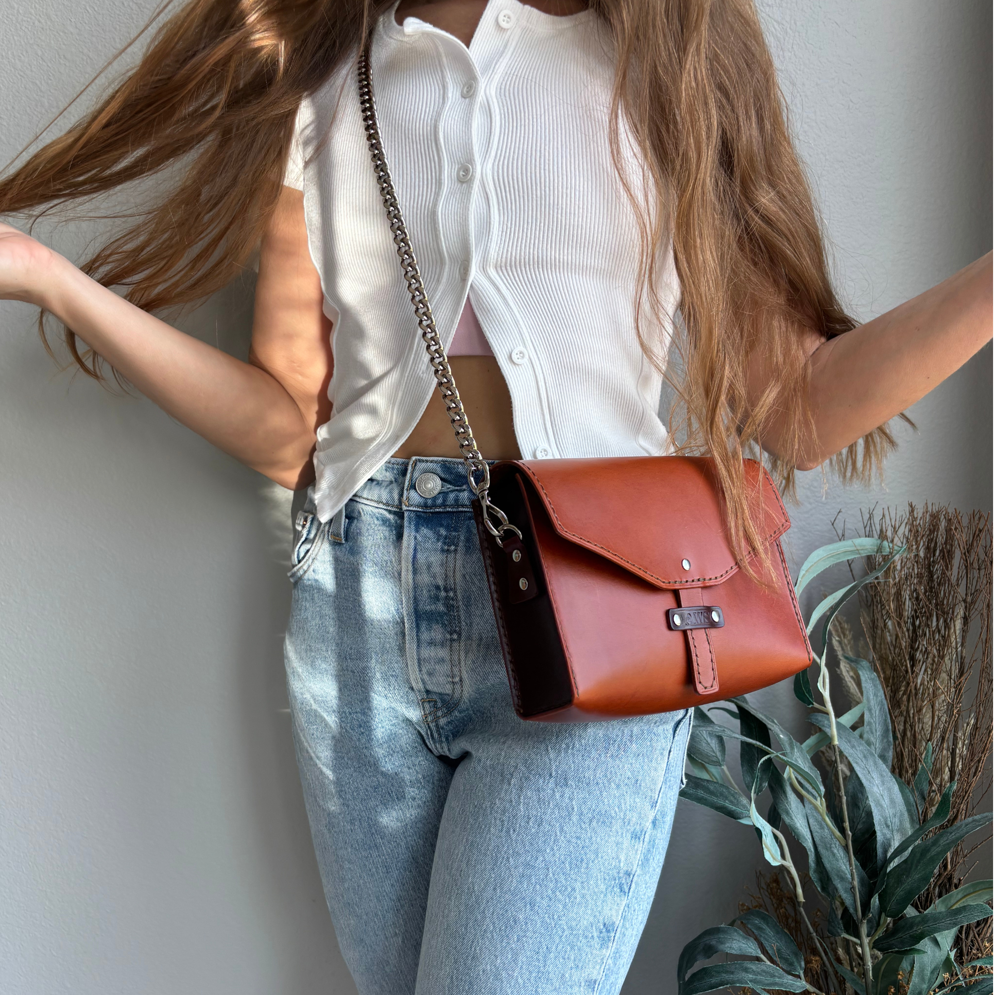 Classy Zoe Bag: Two Toned - Archive Piece