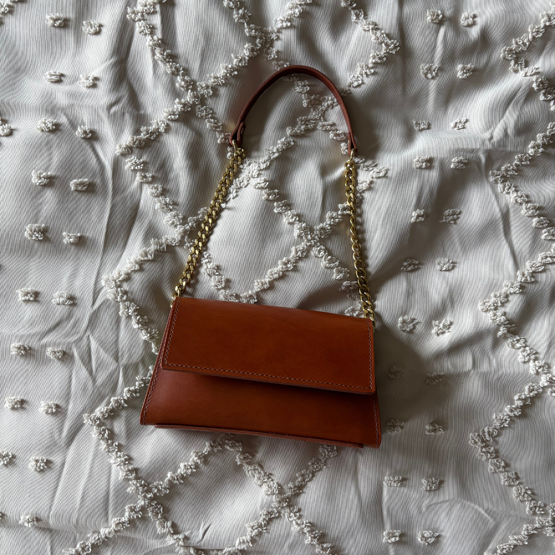 Icona Shoulder Bag: Two Toned